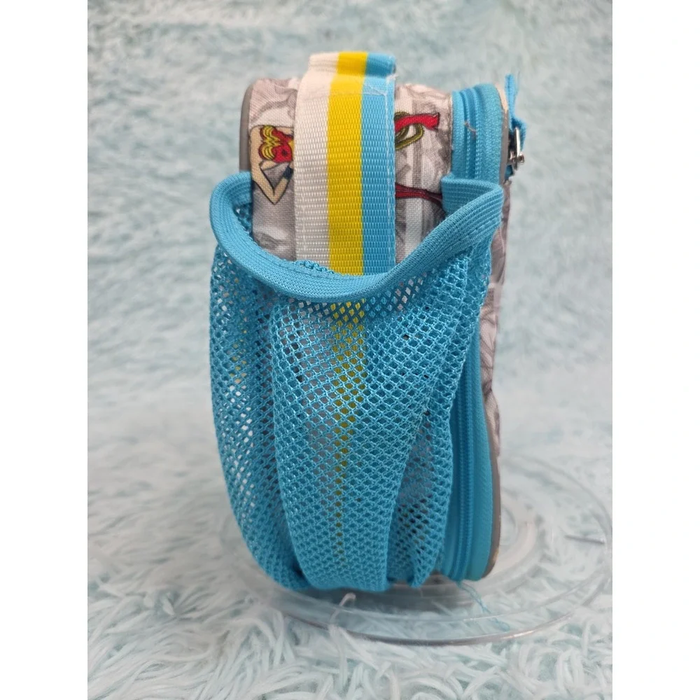 Pottery Barn Kids Wonder Woman Insulated Lunch Box DC Comics Gray Blue PBK